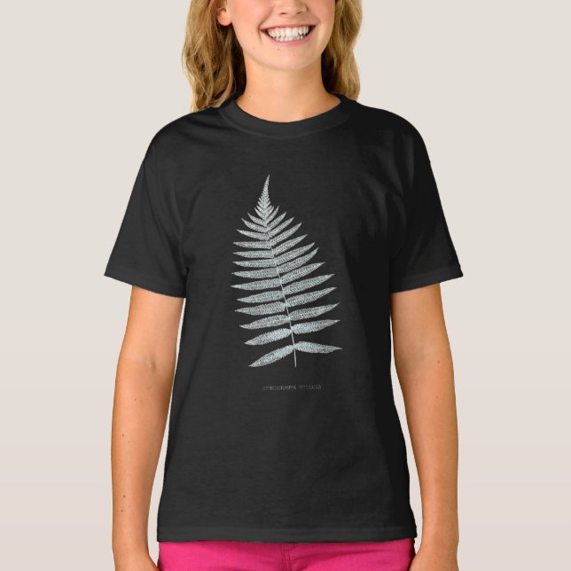 Fern - Gymnogramma Villosa - X-ray effect - 06 T-Shirt (Front)
