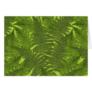 Fern in green