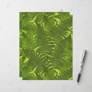 Fern in green
