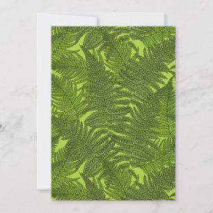 Fern in green