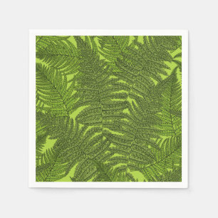 Fern in green napkin