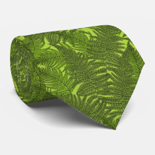 Fern in green tie