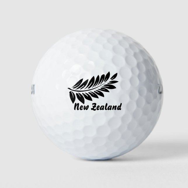 Fern leaf golf balls (Front)