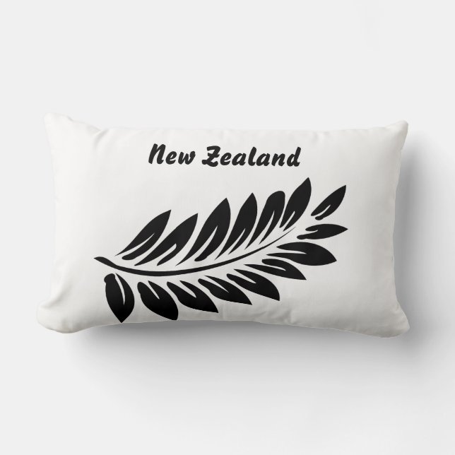 Fern leaf lumbar cushion (Front)