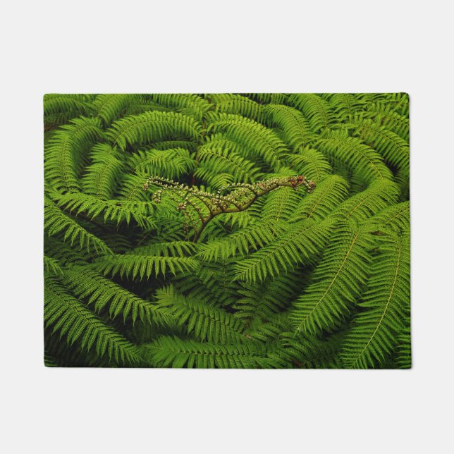 Fern Leaves Doormat (Front)