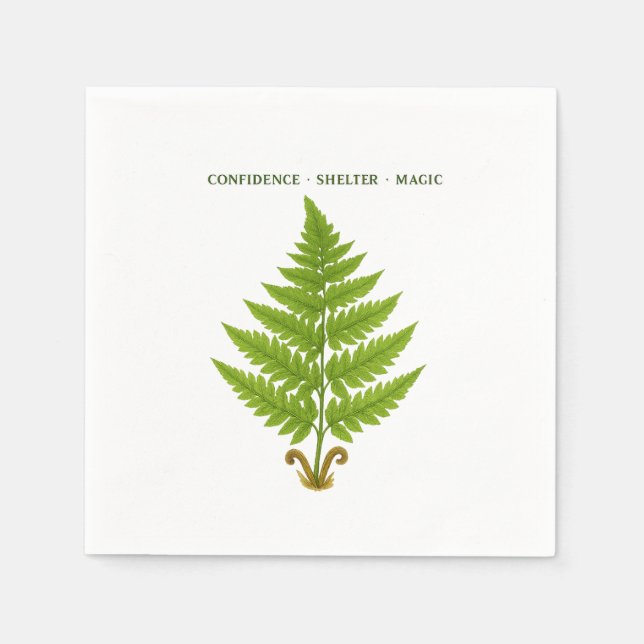 Fern Meaning Napkin (Front)