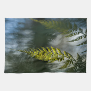 Fern Nature Photo Tea Towel