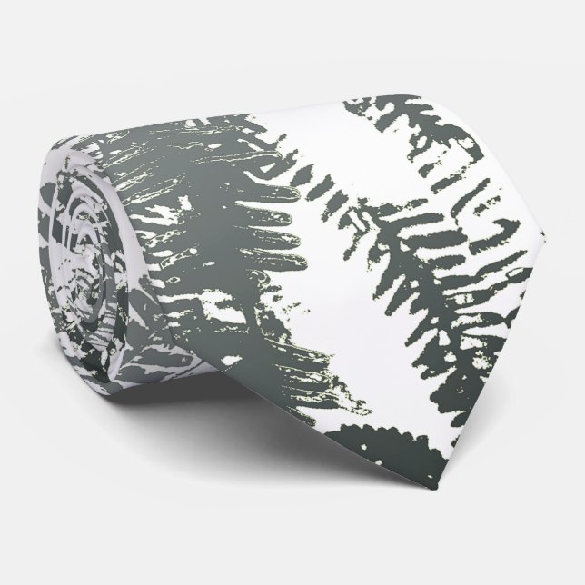 Fern Neck Tie (Rolled)