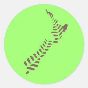 Fern NZ 3 Sticker