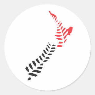 Fern NZ 5 Sticker
