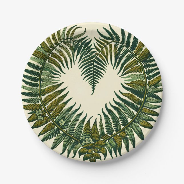 Fern Paper Plate (Front)