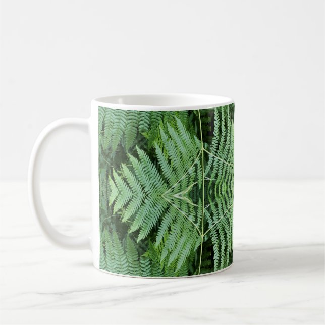 fern pattern mug (Left)