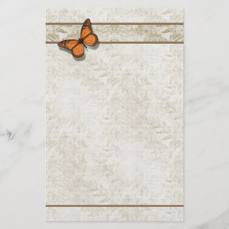 Fern Pattern Stationery ~ Butterfly Ferns