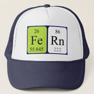Fern periodic table name hat