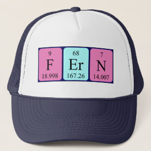 Fern periodic table name hat