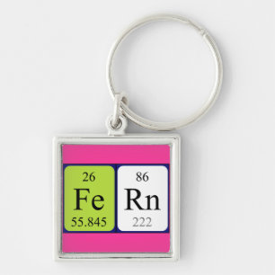 Fern periodic table name keyring