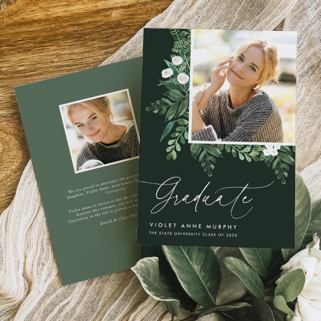 Fern | Photo Graduation Announcement (Creator Uploaded)