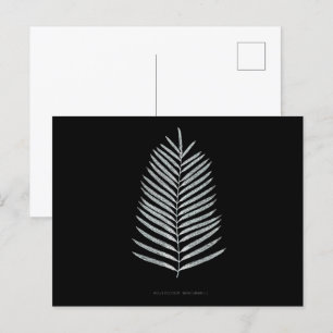 Fern - Polypodyum Henchmanii - X-ray effect - 07 Postcard