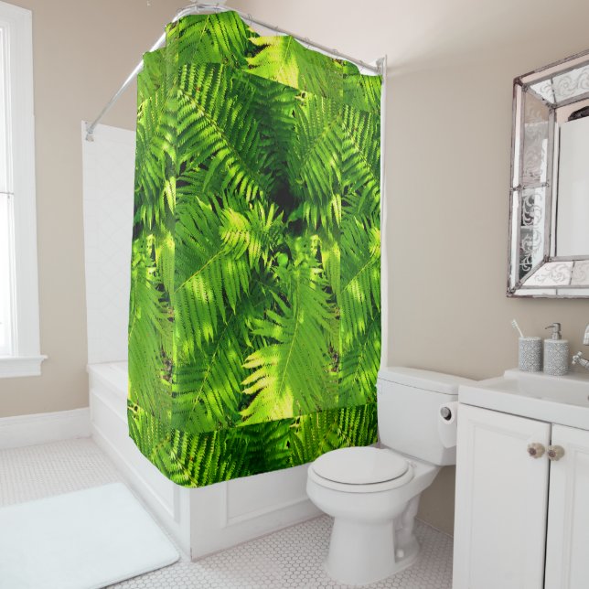 Fern Shower Curtain (In Situ)