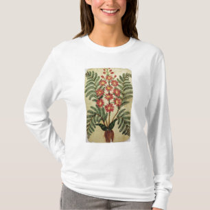 Fern with red and yellow flowers T-Shirt