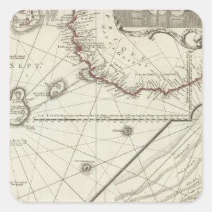 Fernand de Noronha Island Square Sticker