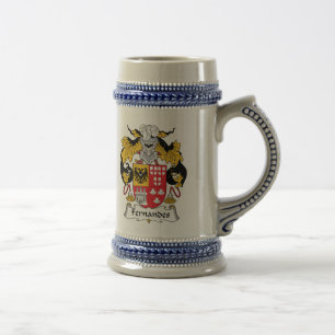 Fernandes Family Crest Beer Stein