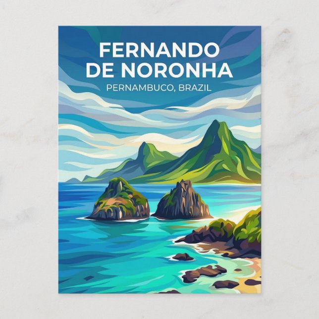 Fernando de Noronha Brazil Postcard (Front)