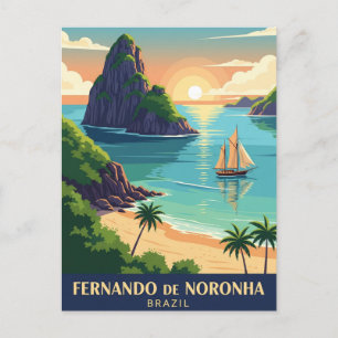 Fernando de Noronha Brazil Postcard