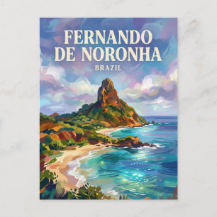 Fernando de Noronha Brazil Postcard