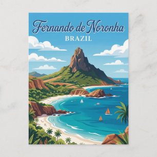 Fernando de Noronha Brazil Postcard