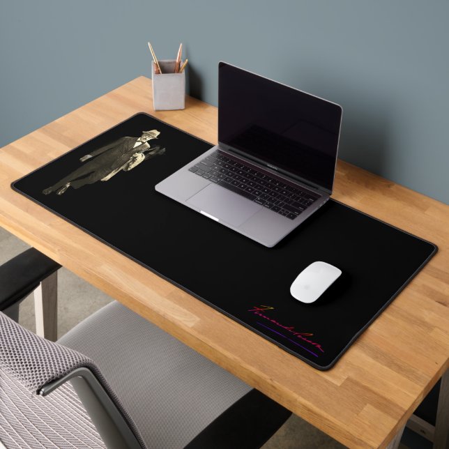  Fernando Pessoa and signature Desk Mat (Office 2)