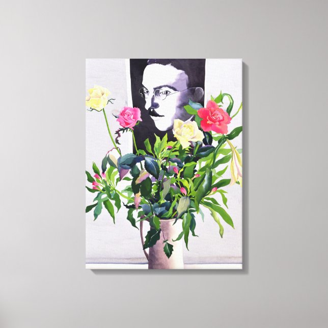 Fernando Pessoa Canvas Print (Front)
