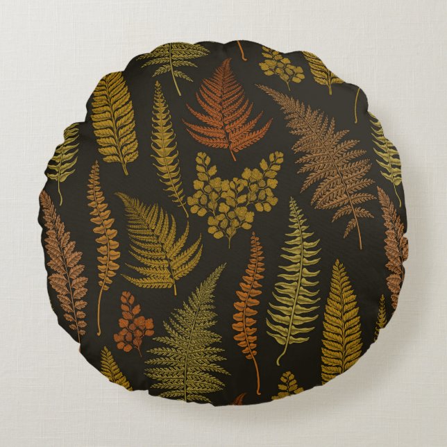 ferns 3 round cushion (Front)
