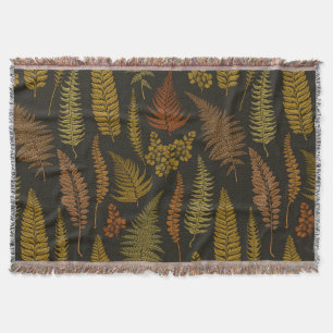 ferns 3 throw blanket