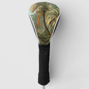 Ferns Palm Tree Antique Botanical Ferns Art Golf Head Cover