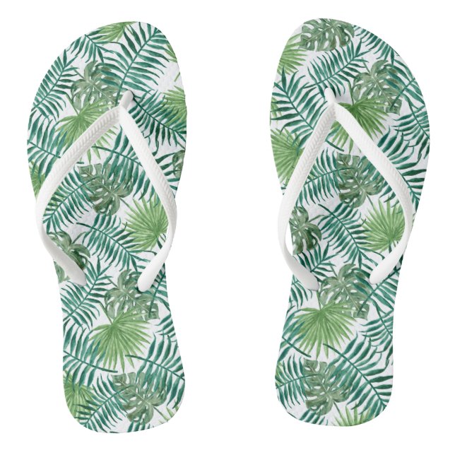 Ferns & Palms Jandals (Footbed)