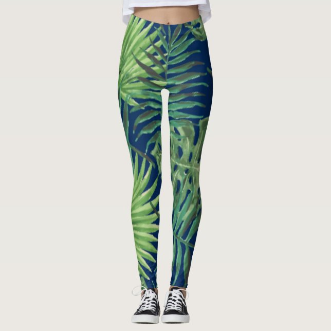 Ferns & Palms Leggings (Front)