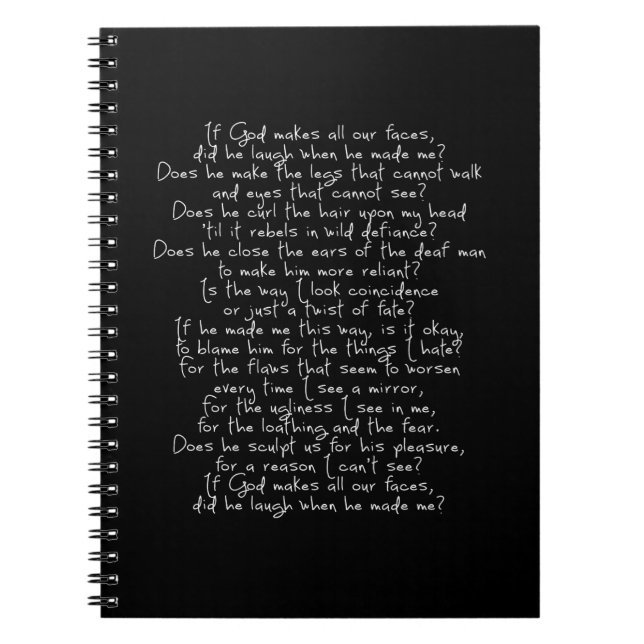 Fern's Poem Notebook (Front)