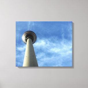 fernsehturm berlin canvas print