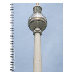 Fernsehturm Berlin Spiral Notebook