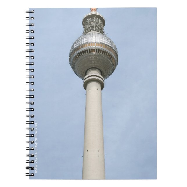 Fernsehturm Berlin Spiral Notebook (Front)