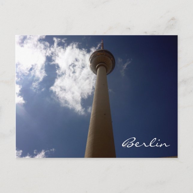 fernsehturm high postcard (Front)