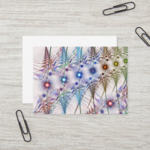 Ferns'N Flowers Abstract Business Card
