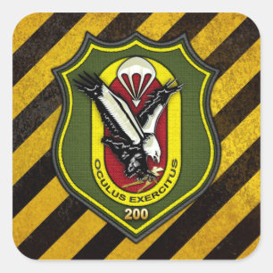 Fernspählehrkompanie 200 [FSLK200] Square Sticker