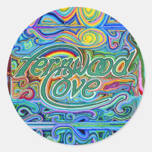 Fernwood Cove art sticker