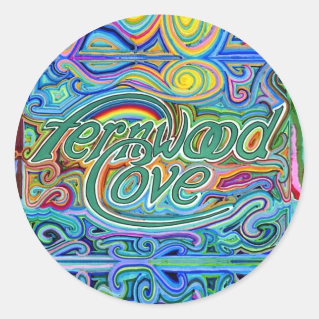 Fernwood Cove art sticker (Front)