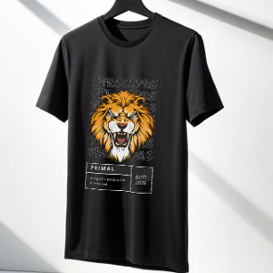 Ferocious Lion Primal Instinct T-Shirt – Savage