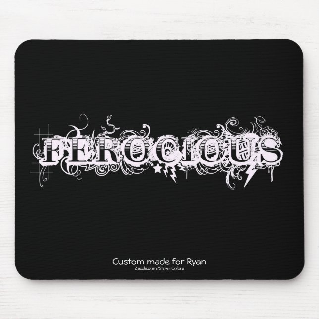 FEROCIOUS MOUSE PAD (Front)