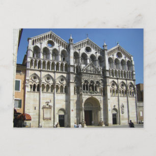 Ferrara( Italy) - cattedrale Postcard