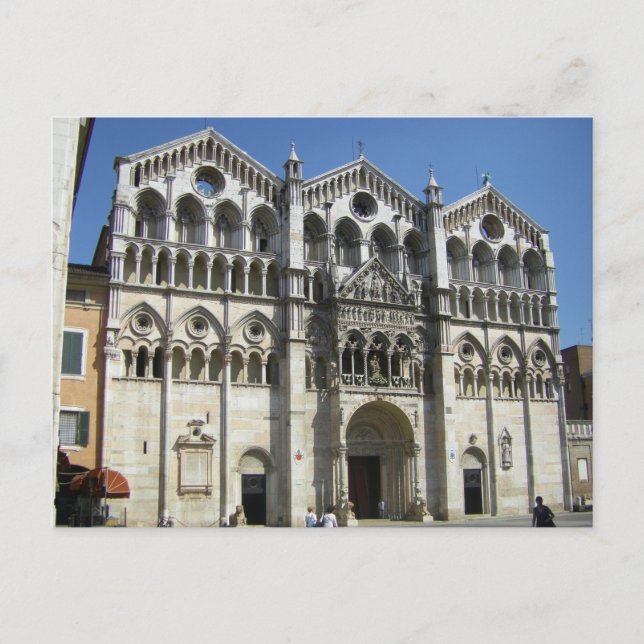 Ferrara( Italy) - cattedrale Postcard (Front)